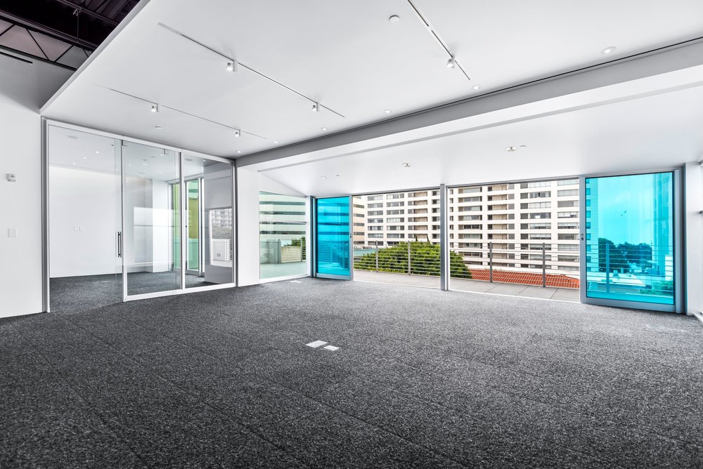 Fourth floor deck